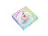 Ventilateur de boîtier PC Armoury JF002-W 5 V 3 broches 12 cm ARGB - Blanc