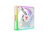 Ventilateur de boîtier PC Armoury JF002-W 5 V 3 broches 12 cm ARGB - Blanc