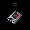 Granzon GAMSC CPU Water Cooling Block w/ Temp Digital Display - Black