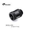 Bykski G 1/4in. Male/Female Extension Coupler - 20mm ( B-EXJ-20-BK)