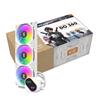DarkFlash DO360 360mm Liquid AIO CPU Cooler with LCD Screen, White