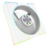 DarkFlash  DM8 LINE  A-RGB Cooling Fan, 1 Pack, White