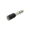 iCAN 1/4" Stereo Plug to 3.5mm Stereo Jack Adapter
