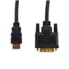 iCAN HDMI to DVI (DVI-D) Single Link Cable, Male to Male, 10FT, Black(Open Box)
