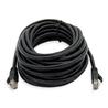 Câble de raccordement RJ45 iCAN CAT6 24AWG, anti-accroc, 25 pieds, noir