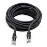 iCAN CAT6 24AWG RJ45 Black Patch Cable, 15FT, Black