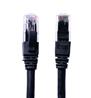 iCAN CAT6 24AWG RJ45 Black Patch Cable, 15FT, Black