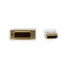 Câble vidéo iCAN DisplayPort vers DVI-D, mâle vers mâle, 6 pieds
