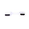 iCAN DisplayPort to HDMI Adapter, Male to Female, Gold Plated, White