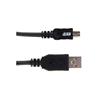 iCAN USB 2.0 Type-A Male to Mini B Male Cable, 10ft