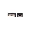 iCAN USB 2.0 Type-A Male to Mini B Male Cable, 10ft