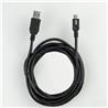 iCAN USB 2.0 Type-A Male to Mini B Male Cable, 10ft
