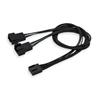 iCAN Internal Fan Power Splitter Cable for two CPUS