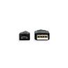 iCAN USB 2.0 Type-A Male to Micro B Male Cable, 2.1A, 15ft