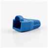 iCAN CAT6 Blue Snagless Boots, Blue, 10 Pcs