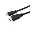 Câble micro HDMI vers HDMI 1.4, 10 pieds, noir