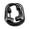 Câble vidéo externe iCAN PC, Super VGA ultra fin, double blindage, coaxial HD15, M/M, 6 pieds