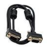 Câble vidéo externe iCAN PC, Super VGA ultra fin, double blindage, coaxial HD15, M/M, 3 pieds