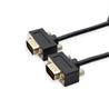 iCAN PC External Video Cable, Super VGA Ultra Slim, Double Shielded, Coaxial HD15, M/M, 10FT(Open Box)