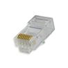 iCAN RJ45 Cat6 / Cat5 50u Connector Plugs - 100 pcs