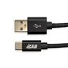 iCAN USB 2.0 Type-A Male to Type-C Male Cable, 15W, 3.3ft