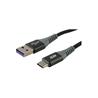 iCAN USB 2.0 Type-A Male to Type-C Male Cable, 100W, 3.3ft