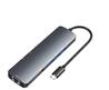 iCAN USB 3.0 8 in 1 Hub Grey