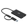 iCAN Premium Video Capture Card with Audio | HDMI Input Max 4K@60Hz | USB-C Output Max 1080p@60Hz, Black