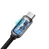 Baseus Display Fast Charging Data Cable Type-C to Type-C 100W 1m Black(Open Box)