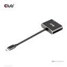 MST hub USB3.2 Gen2 Type-C(DP Alt-Mode) to DisplayPort + HDMI 4K60Hz M/F (CSV-1552)