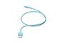 iCAN USB-A 2.0 to USB Type-C Silicone Cable, M/M, 4ft, Sky Blue