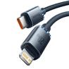 Baseus USB 2.0 C Male Lightning Male Black 4ft 480Mbps 20W