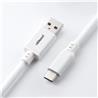 iCAN Type-A Male to Type-C Male Keyboard Cable, White, 5ft