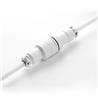 iCAN Type-A Male to Type-C Male Keyboard Cable, White, 5ft
