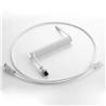 iCAN Type-A Male to Type-C Male Keyboard Cable, White, 5ft