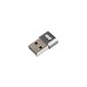 Adaptateur iCAN USB 2.0 A mâle vers type C femelle, gris