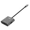 iCAN Type C to Dual HDMI Adapter + PD Charging, Dual 4K@60Hz