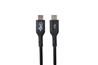 iCAN Premium USB Type C to Type C Cable, Fast Charging, 240W, 480Mbps, 2M, Black(Open Box)