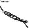 ACEFAST MFI Lightning to 3.5mm aluminum alloy headphones adapter, Black, 0.6ft