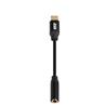 Adaptateur audio iCAN de Type C vers 3,5 mm, noir(Open Box)