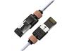iCAN Cat7 30AWG Ethernet Cable - 2ft, White