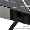 iCAN PCIE 5.0 12VHPWR 16Pin (12+4) to 3 x 8Pin - 30cm, Black(Open Box)