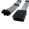 Câble d'extension d'alimentation GPU iCAN 16 broches PCIE 5.0 (12VHPWR) - 30 cm(Open Box)