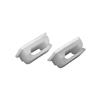 iCAN 100pcs Self Adhesive Cable Clips 13*16mm, White