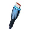 Baseus Glimmer Series Fast Charging Data Cable USB-A to Type-C 100W, 1m (3.3ft),  Blue(Open Box)