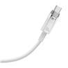 Baseus Explorer Series Fast Charging Cable with Smart Temperature Control USB-A to Type-C 100W, 2m (6.6ft), White