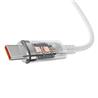 Baseus Explorer Series Fast Charging Cable with Smart Temperature Control USB-A to Type-C 100W, 2m (6.6ft), White
