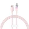 Baseus Explorer Series Fast Charging Cable with Smart Temperature Control USB to Type-C 100W, 1m (3.3ft), Pink