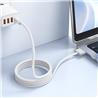HOCO "X103 magnetic" charging cable Type-C to Magsafe3, 2m (6.6ft), White(Open Box)