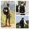 KINGSLONG - Sac à dos en polyester de 15,6 po, noir